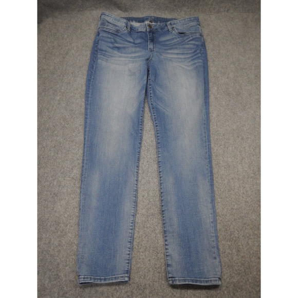 Kut from the Kloth Denim - Kut From The Kloth Jeans Size 16 High Rise Toothpick Skinny Blue Medium Wash
